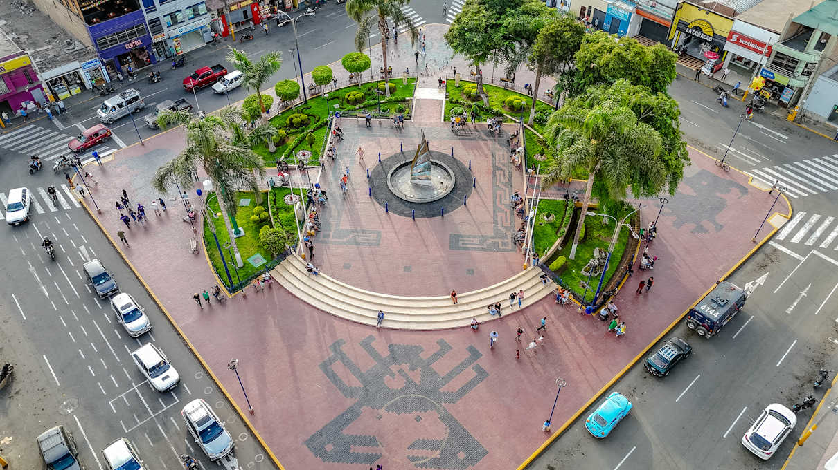 Vista panorámica de Huaral